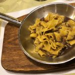 tagliatelle cervo in salmi la buca