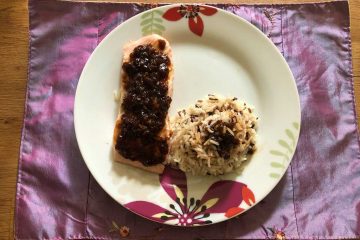 salmone in salsa teriyaki allo zenzero
