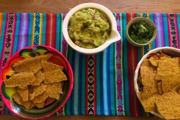 Come fare salsa guacamole con nachos