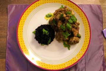 pollo latte di cocco e curry