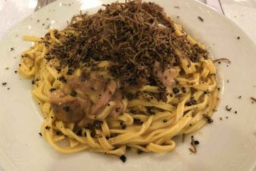 Tagliolini tartufo e porcini