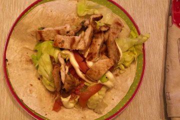 wrap di pollo ricetta