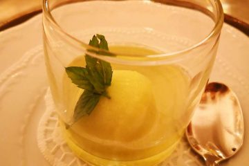 freschezza sorbetto alla melissa