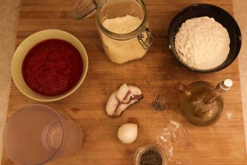ravioli amatriciana