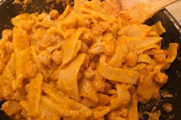 lagane e ceci con 'nduja