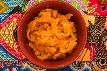 lagane e ceci con 'nduja