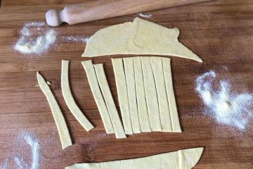 lagane e ceci con 'nduja