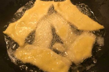 chiacchiere e sanguinaccio ricetta napoletana