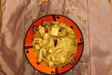 pollo al curry verde thai