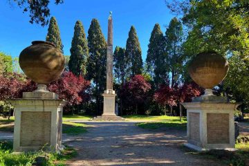 obelisco matteiano villa celimontana roma