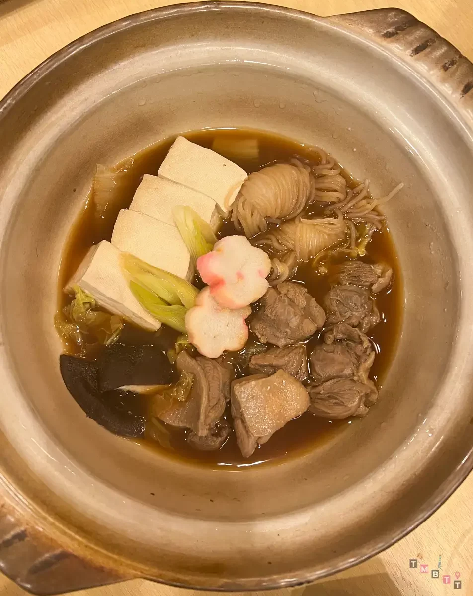 mitsubikiya zuppa con soba e carne