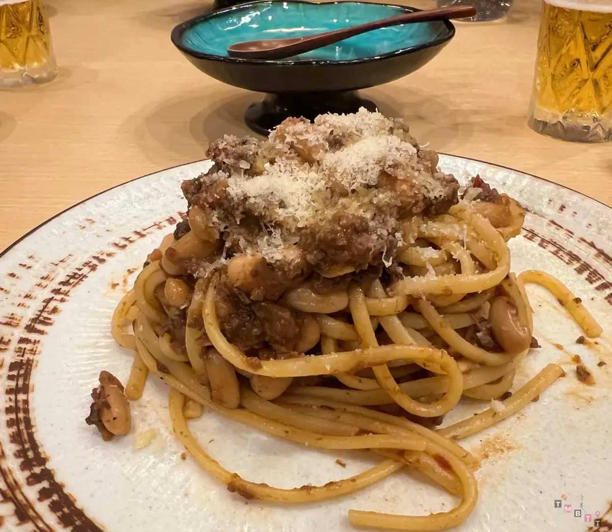 soba saltati con carne e soia mitsubikiya